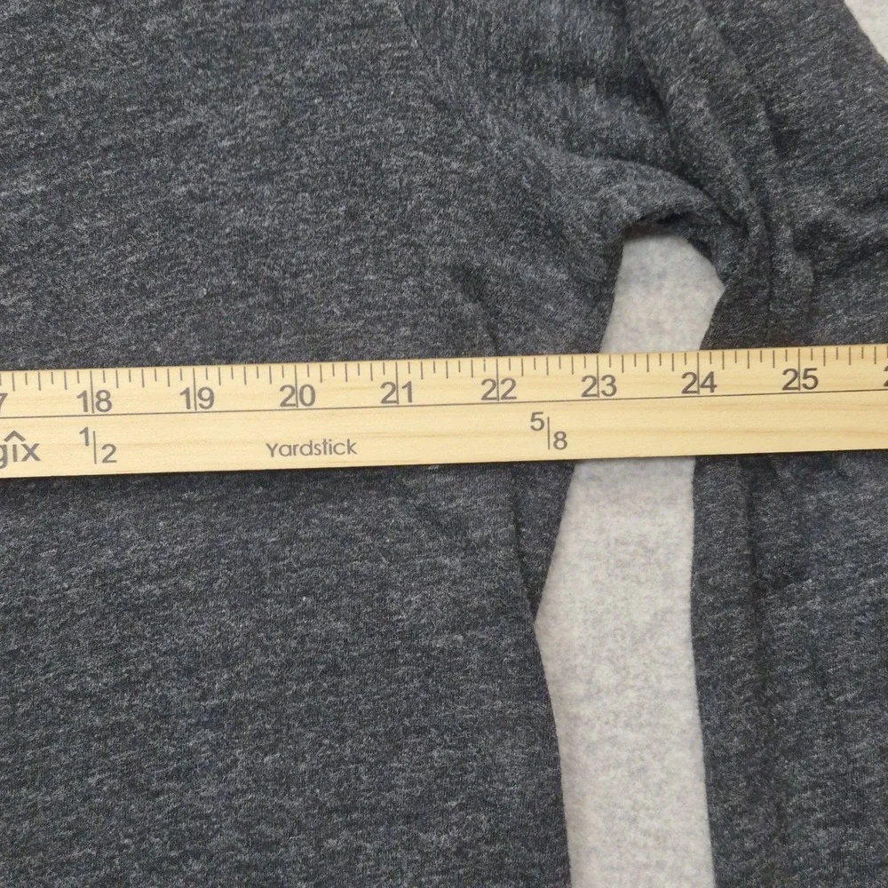 Polo Ralph Lauren Shirt Mens XL Charcoal Gray Cotton V-Neck Long Sleeve EUC